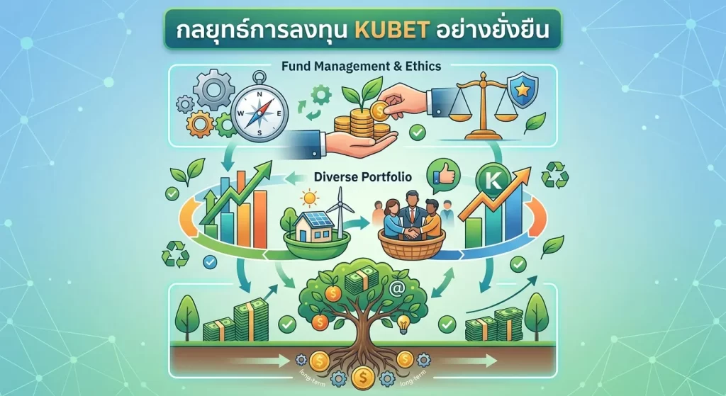 กลยุทธ์การลงทุน KUBET อย่างยั่งยืน