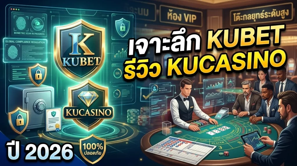 เจาะลึก KUBET รีวิว KUCASINO ปี 2026: มาตรฐานความปลอดภัยและกลยุทธ์ระดับมืออาชีพ
