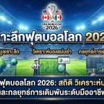 เจาะลึกฟุตบอลโลก 2026: สถิติ วิเคราะห์บอลโลก และกลยุทธ์การเดิมพันระดับมืออาชีพ